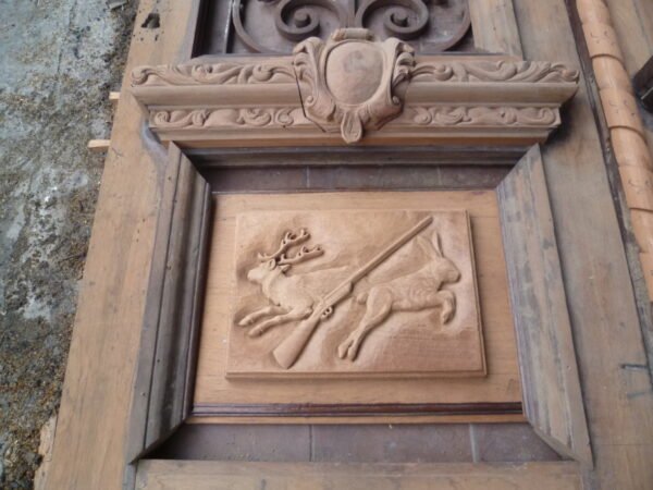 Puerta de madera antigua modelo Tradición - Imagen 3