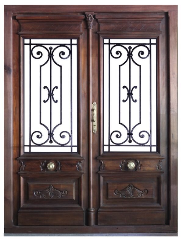 Puerta antigua de madera